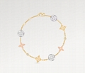 Louis Vuitton Idylle Blossom Twist Bracelet Pink Gold Lv bracelets 