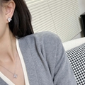 Louis Vuitton LV Diamonds Pendant Necklace LV Monogram Star cut Necklace