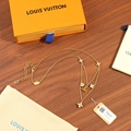 Louis Vuitton LV Floragram Necklace double row style two iconic 