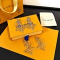 Louis Vuitton LV Twiggy Earrings LV Monogram Flowers Earring 