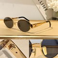        Gold Triomphe Women's sunglasses        Metal Frame Eyewears 6