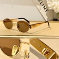 Celine Gold Triomphe Women's sunglasses Celine Metal Frame Eyewears