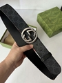 GUCCI GG Supreme Buckle belt For Men 