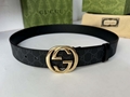 GUCCI GG Supreme Buckle belt For Men 