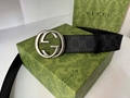 GUCCI GG Supreme Buckle belt For Men 