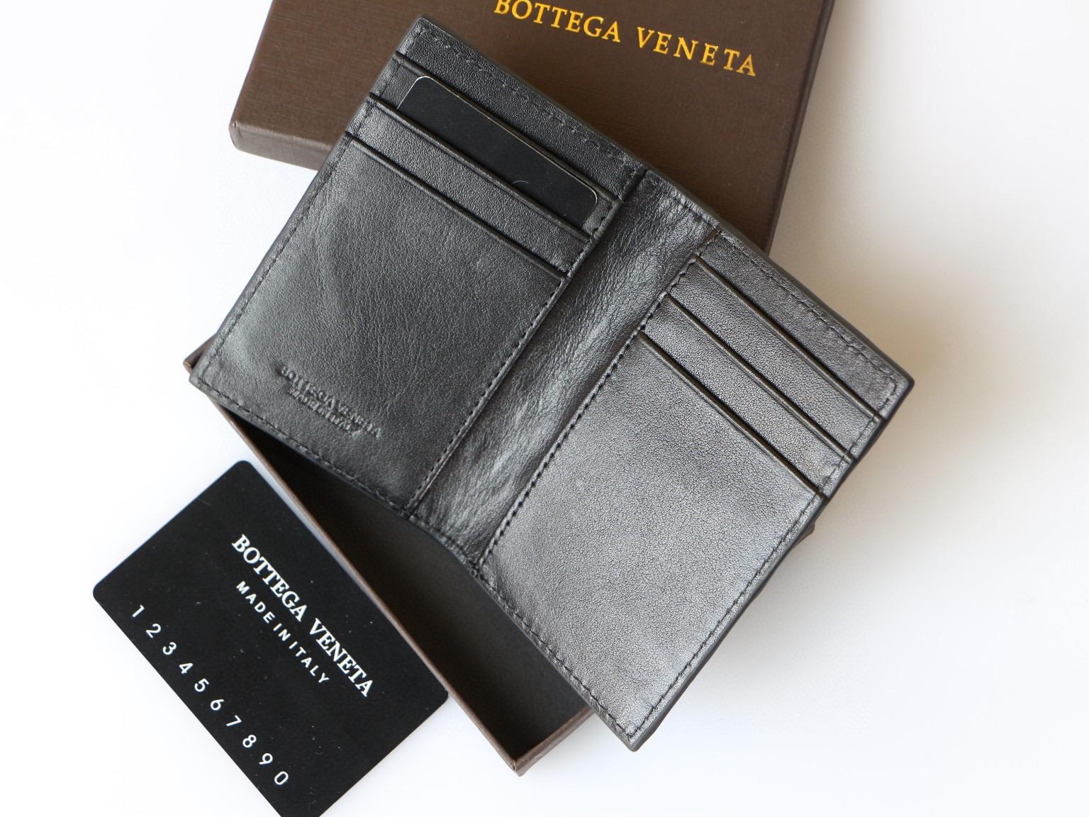                Maxi Intrecciato cassette long zipper card case men card wallet  9