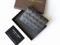 Bottega Veneta Maxi Intrecciato cassette long zipper card case men card wallet 