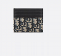 Card Holder Beige and Black      Oblique
