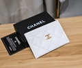 Chanel Caviar Quilted Card Holder Light Pink Women CC Card wallet 