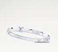 Louis Vuitton Empreinte Bangle Yellow Gold LV Initials Bracelet