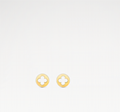 Louis Vuitton Empreinte Ear Studs White Gold LV Flower Earrings