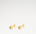 Louis Vuitton Empreinte Ear Studs White Gold LV Flower Earrings