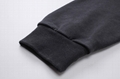 Balenciaga Men's cotton fleece Black and White Hoodie Men Balenciaga 1917 hoodie