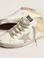Golden Goose Super-Star Sabots in white