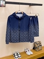 Louis Vuitton Monogram Windbreaker LV Men Jacket & short in Beige  