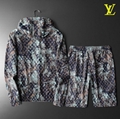 Louis Vuitton Monogram Windbreaker LV Men Jacket & short in Beige  