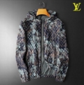 Louis Vuitton Monogram Windbreaker LV Men Jacket & short in Beige  