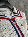 Casablanca Knitted Shirt cardigan crochet airplane patch Knitwear sweater  