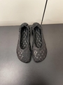          Quilted Leather Sadler Ballet Flats Ladies Comfortable shoes 10