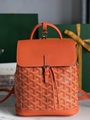 Goyard Monogram Leather Backpack Goyard Alpin Mini Backpack