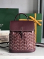Goyard Monogram Leather Backpack Goyard Alpin Mini Backpack 16