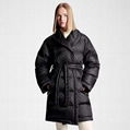               Monogram Jacquard Puffer Wrap Coat     inter Coat 8