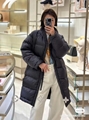 LOUIS VUITTON Monogram Jacquard Puffer Wrap Coat LV Winter Coat