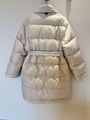               Monogram Jacquard Puffer Wrap Coat     inter Coat 14