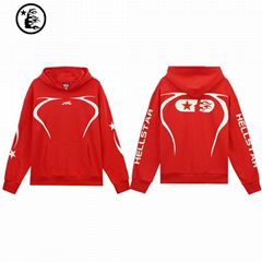 Hellstar Sports Athlete Hoodie Red 