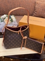 LV CARRYALL PM BAG LOUIS VUITTON Monogram Bags