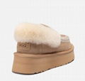     Platform Eskimo Collar Boots     Fur Slipper Shoes 9