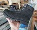 Louis Vuitton x Timberland Monogram 6 Inch Boots Men LV Ankle Boots Brown