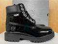 Veneda Carter x Timberland 6-Inch Boot Brown Patent Leather Boot