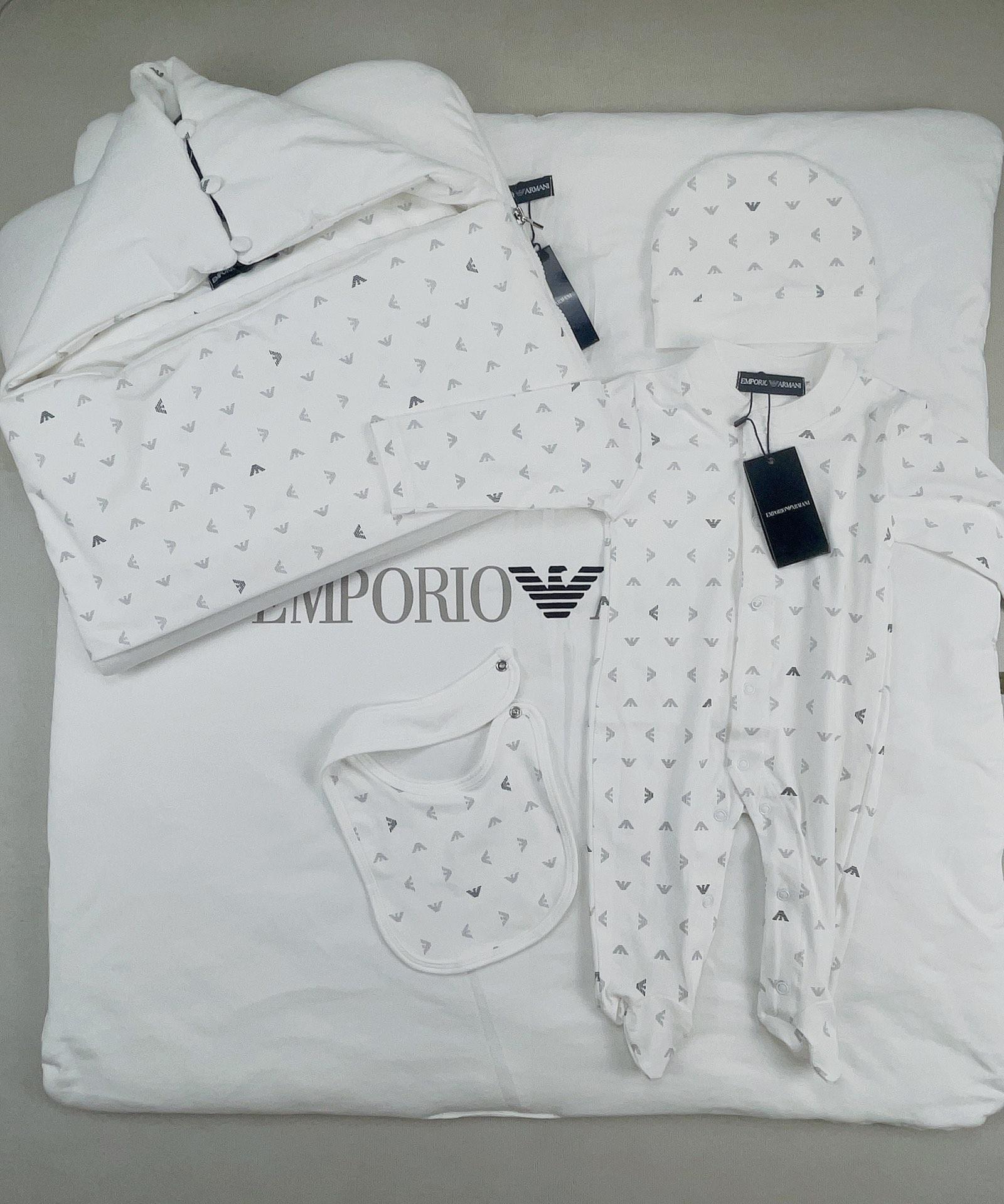 Buy Versace Cotton baby swaddle blankets suit Newborn infant Bodysuit jumpsuit