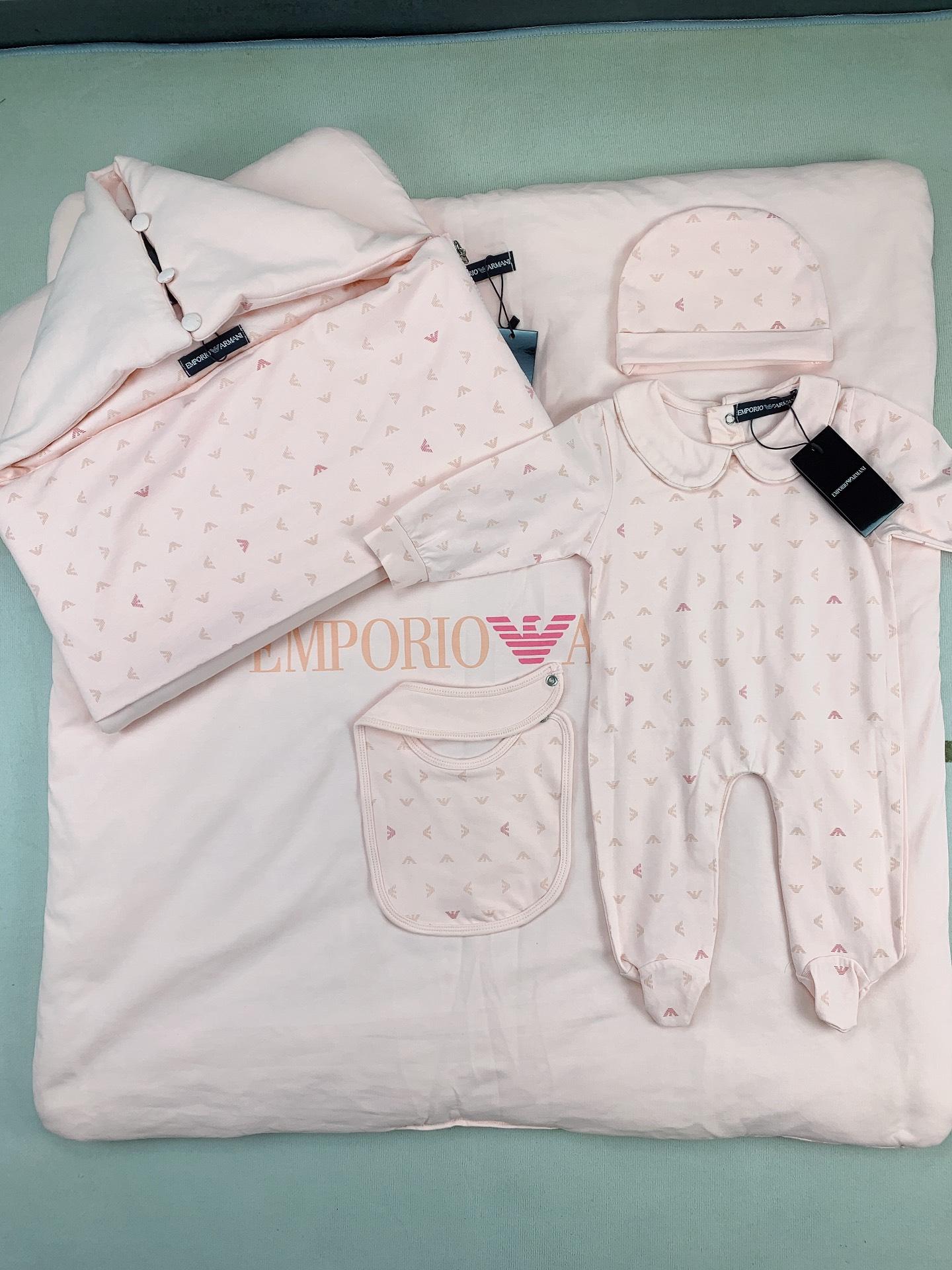 Givenchy Kids Cotton baby swaddle blankets suit Newborn infant Bodysuit jumpsuit