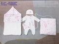 Givenchy Kids Cotton baby swaddle blankets suit Newborn infant Bodysuit jumpsuit
