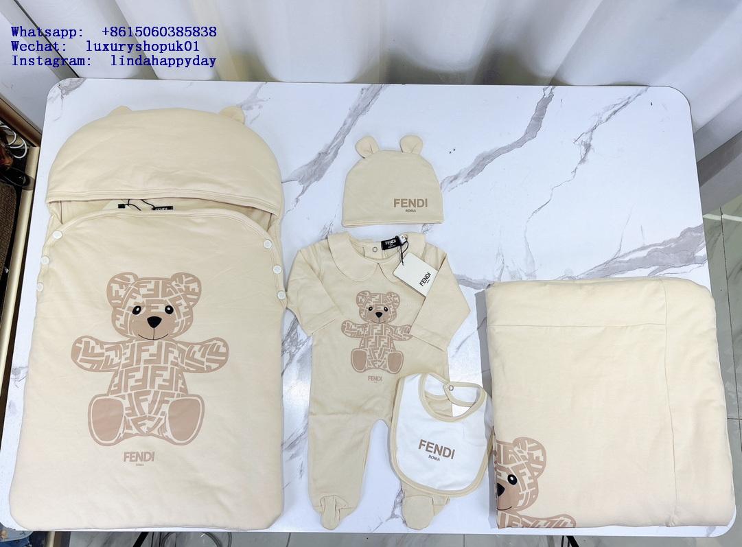       White Cotton baby swaddle carrier blanket Newborn infant Bodysuit jumpsuit 5