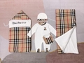 Burberry Cotton baby swaddle carrier blanket Newborn infant Bodysuit jumpsuit
