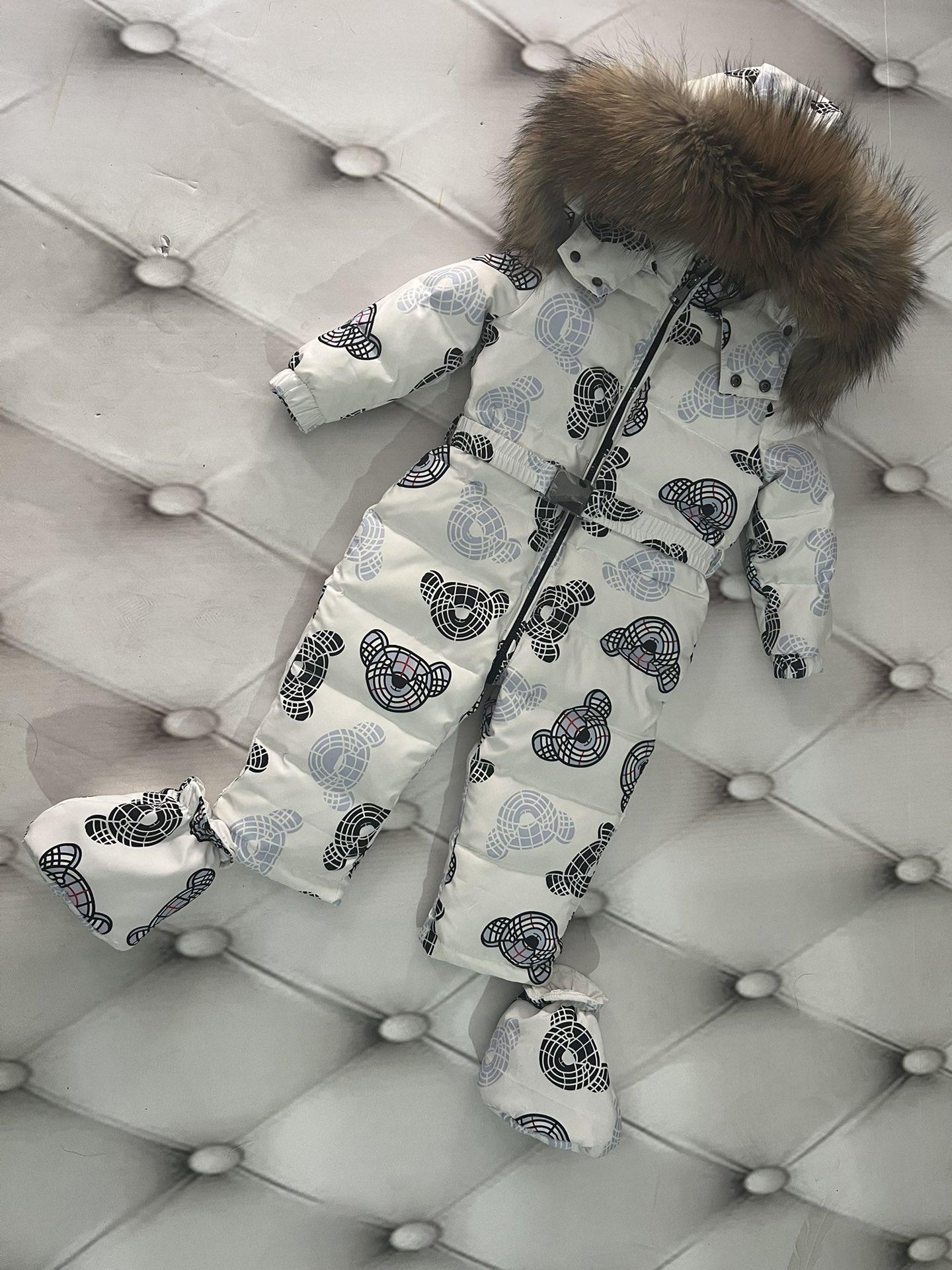 Tracksuit Winter Kids Luxury Fashion Moncler Enfant ski suit baby down jackets