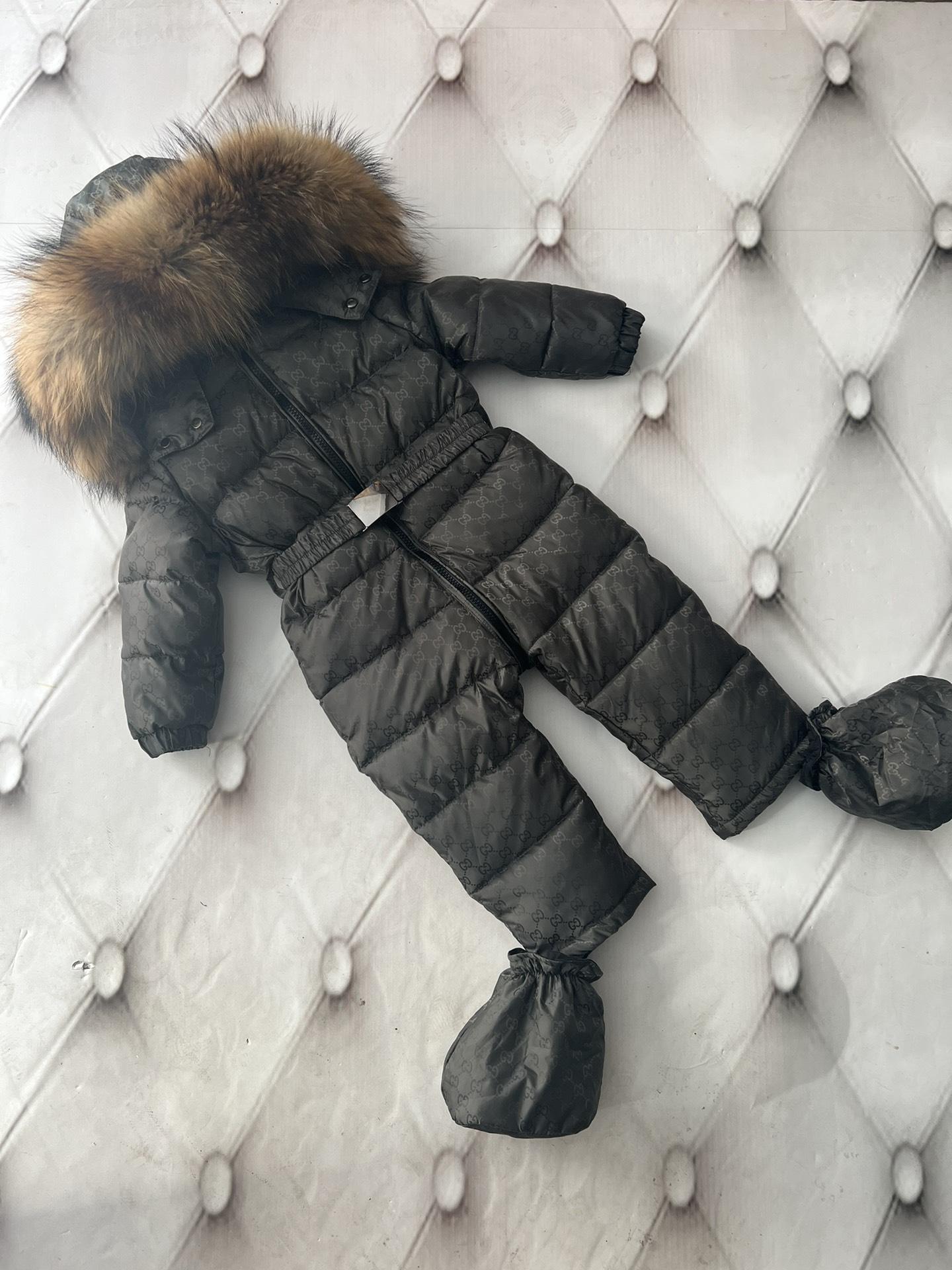 Tracksuit Winter Kids Luxury Fashion Moncler Enfant ski suit baby down jackets
