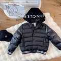 Kids Moncler Kids  Enfant Quilted Jacket boy infant baby toddler children Child