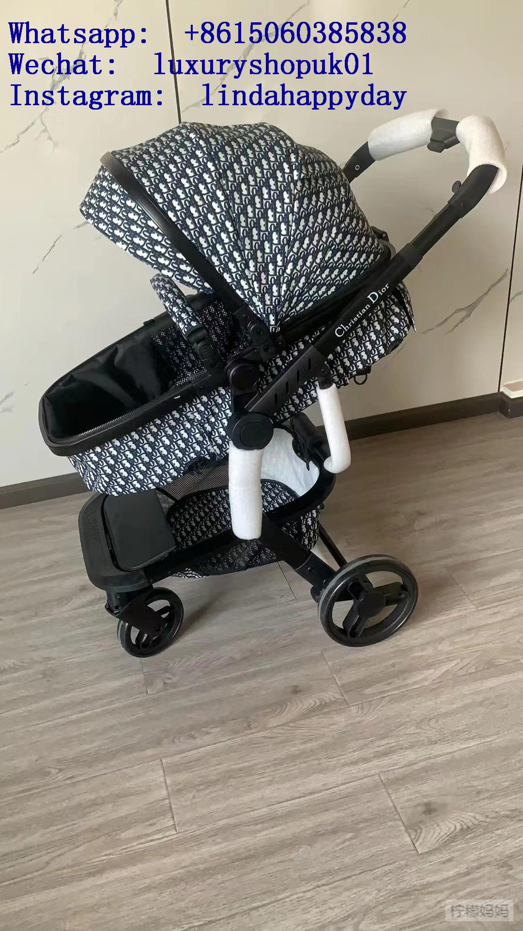 Dior kids Strollers Infant Carriage Stroller Baby Children Easy-Fold Compact 