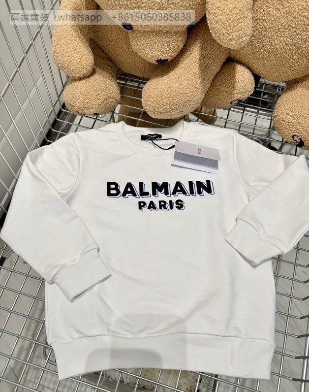 Balmain Kids hoodies pullover Sweatshirt Crewneck Baby Toddler infant children 
