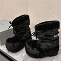 Men's Alaska fur Snow boots