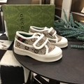 Gucci Kids pink Tennis 1977 Sneakers Toddler sport shoes infant baby children 