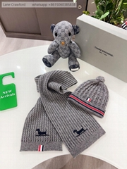 Kids Toddler Winter Beanie Hat Scarf Set for Boy girl infant baby children Child