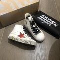 Shop Golden Goose Kids Super-Star sneakers infant baby toddler children Child 