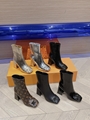 louis vuitton LV Cloud Ankle Boot Monogram canvas padded waterproof snow bootie