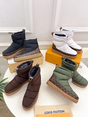                   loud Ankle Boot Monogram canvas padded waterproof snow bootie