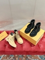 louis vuitton LV Cloud Ankle Boot Monogram canvas padded waterproof snow bootie